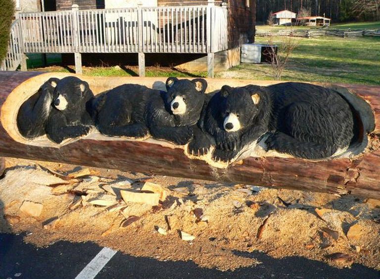 Motorna pila i umjetnost!