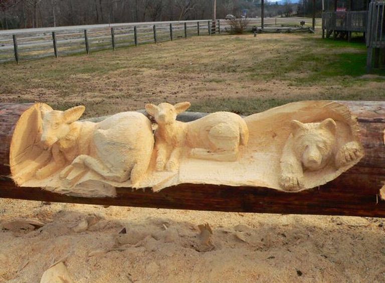 Motorna pila i umjetnost!